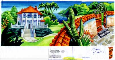 Demeure du gouverneur à l'île de Phatt, par Peter Chan Monkey Island