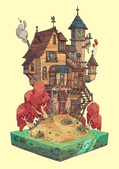 Dream House, Tom Robinson - Les maisons & îles de pirates