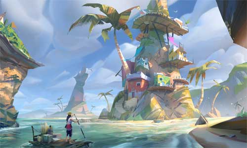 Somewhere Les maisons & îles de pirates