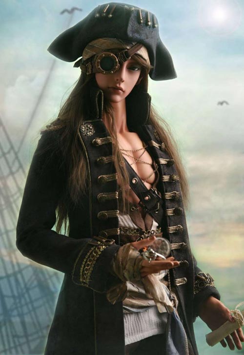 Pirate woman - Steampunk pirates