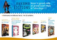 Tortuga - tome 1 - Ankama Editions à Saint-Malo, dédicaces