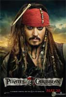 Nouvelle affiche de Jack Sparrow - Pirates des Caraïbes : la fontaine de jouvence
