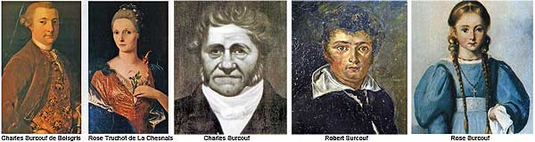 La famille du corsaire Robert Surcouf