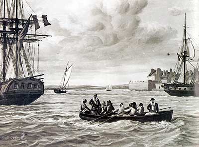 Retour d'un corsaire, peinture de Gustave Alaux