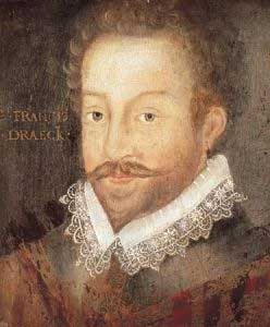 Le britannique Sir Francis Drake