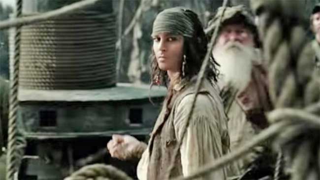 Le pirate Jack Sparrow lorsqu'il tait jeune